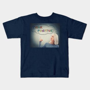 think positive Kids T-Shirt